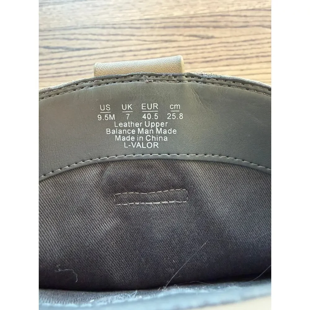 Franco Sarto Valor Leather Square Toe Block Heel Boots Women Sz 9.5 - Picture 12 of 14